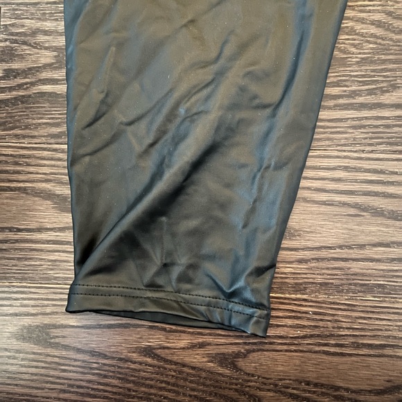 Faux leather pants tights  (high waist band) - Picture 6 of 7